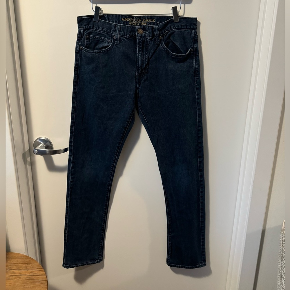 American Eagle Dark Wash Slim Jeans | W: 32 | L: 32